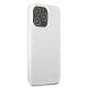 Mercedes iPhone 13 Pro Max Case Silver Stars Pattern, White