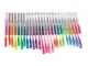 Colored Gel Pens Set, 50 pcs