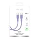 Puro ICON USB-C to USB-C Cable, 1.5m, Purple