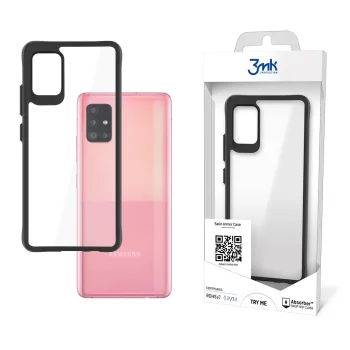 Samsung Galaxy A51 (SM-A515F) 3MK Satin Armor Case+ Case Cover, Transparent