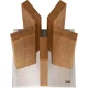 Kai STH-3 Stonehenge Magnetic Knife Block, Oak