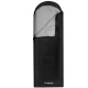 Trizand 21084 2-in-1 Camping Sleeping Bag, Black/Grey