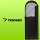 Trizand 21084 2-in-1 Camping Sleeping Bag, Black/Grey