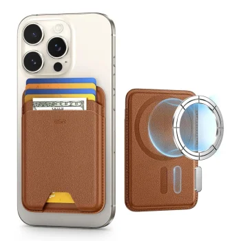 ESR Classic MagSafe Magnetic Phone Wallet - Caramel Brown