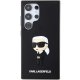 Чехол Karl Lagerfeld для Samsung Galaxy S24 Ultra 3D Rubber Ikonik, черный