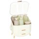 Cosmetic Organizer Storage Box with Drawers, White