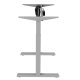 Ergo Office ER-403G Electric Standing Desk Frame (No Top), Grey