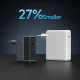 Cuktech CUKAD1003EUG GaN Wall Charger 100W, 2x USB-C / 1x USB-A, Gray