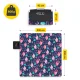 4Fizjo Insulated Picnic and Beach Blanket 200x200 cm, Flamingos