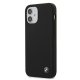 BMW iPhone 12 mini Case Silicone Signature, Black