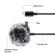 Puluz PU425 USB-C Lavalier Microphone with Clip 1.5m