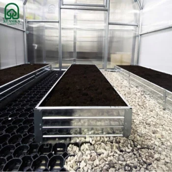 Raised Garden Bed Klasika Garden 1900x900x200mm, Zinc