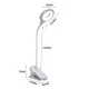 Wozinsky WLBK-01 Wireless LED Reading Lamp with Clip, 1800 mAh, White