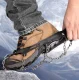 Trizand Ice Snow Traction Cleats Crampons Anti-Slip Snow Shoes Cleats for Men Women Hiking, Size 36-40
