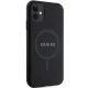 Guess iPhone 11 Case Saffiano Magsafe, Black