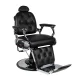 Gabbiano Pietro Barber Chair, Black