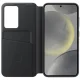 Samsung Galaxy S24 (SM-S921) Smart Clear View Cover with Display, Black (EF-ZS921CBEGWW)