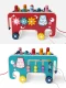 Bakalu KZ0880 Wooden Pounding Toy Elephant Bus