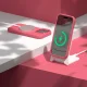 Etteri Silicone Case for Apple iPhone 15 Pro Max 6.7\", Raspberry