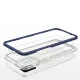 Hybrid Armor Clear 3 in 1 Case for Samsung Galaxy A03s, Blue