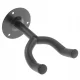 Vertical Wall-Mounted Guitar Hanger Black