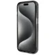 Guess iPhone 14 Pro Max Case Ring Stand Script Glitter MagSafe, Black