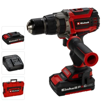 Einhell TP-CD 18/70 Li-i BL Cordless Combi Drill with 2x 2.0 Ah Batteries