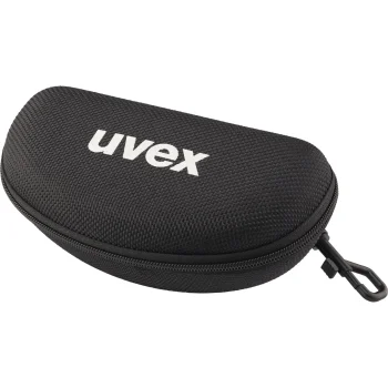 uvex Hard-Shell Spectacle Case for Curved Glasses, Black