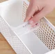 Adjustable Refrigerator Drawer Organizer, 4 pcs, Transparent