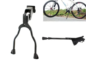 Double Bicycle Kickstand (Black, 24-27.5")