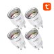 Gosund EP2 Smart WiFi Plug 4-Pack 10A Energy Monitor Tuya Compatible