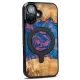 Bewood Unique Case for iPhone 16 - Neons Vegas with MagSafe