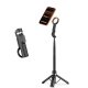 Tech-Protect L11S MagSafe Selfie Stick, Black