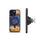 Bewood Unique Case for iPhone 16 Pro - Neons Vegas with MagSafe