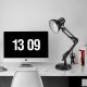 Adjustable Desk Lamp Folding Reading Night Table Lamp E27, Black