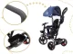 Kids Baby Bike Tricycle Stroller Buggy TRIKE FIX LITE, Dark Blue