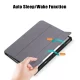 Lenovo Tab P11 Gen 2 (TB350FU) Trifold Stand PU Leather Hard Protective Cover Case, Gray