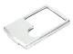 Pocket Magnifier with LED Light 3x 6x Silver