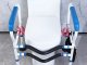 Adjustable toilet support rail for seniors with non-slip handles