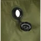 Portable Solar Camping Shower with Thermometer, 20L, Green