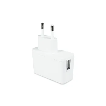 Huslog Power Adapter for Lamp with Inductive Charging, White