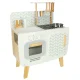 Lulilo Retro Wooden Play Kitchen for Kids with Accessories, 73 cm