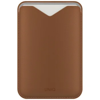 Uniq Lyden Evo Magnetic Phone Wallet & Stand - Brown