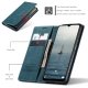 Samsung Galaxy A34 (SM-A346) CASEME Wallet Magnetic Leather Case Cover, Blue