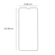 TFO 2.5D Tempered Glass Screen Protector for Xiaomi Redmi 10C / 12C / Poco C40, 9H, 0.3 mm