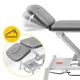 Electric Massage and Rehabilitation Table 4FIZJO PURE, Grey