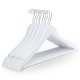 Massido Wooden Clothes Hangers, 30 Pcs