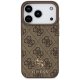 Guess 4G Small Classic Logo MagSafe Phone Case Cover iPhone 17 Pro - brown