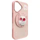 Nimmy Glasses Cool Cat MagSafe Case for iPhone 16, Pink