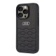 Audi Synthetic Leather Case for iPhone 16 Pro, Black